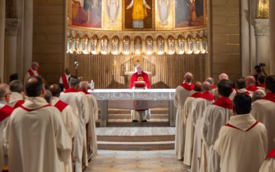 Сустрэча вышэйшых настаяцеляў распачалася з рэкалекцый: усё добрае паходзіць з малітвы